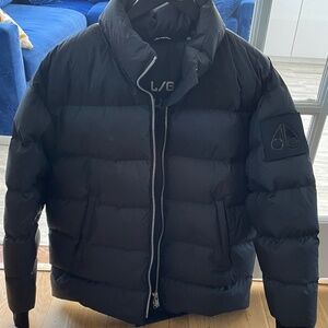 Moose knuckles men’s black coat